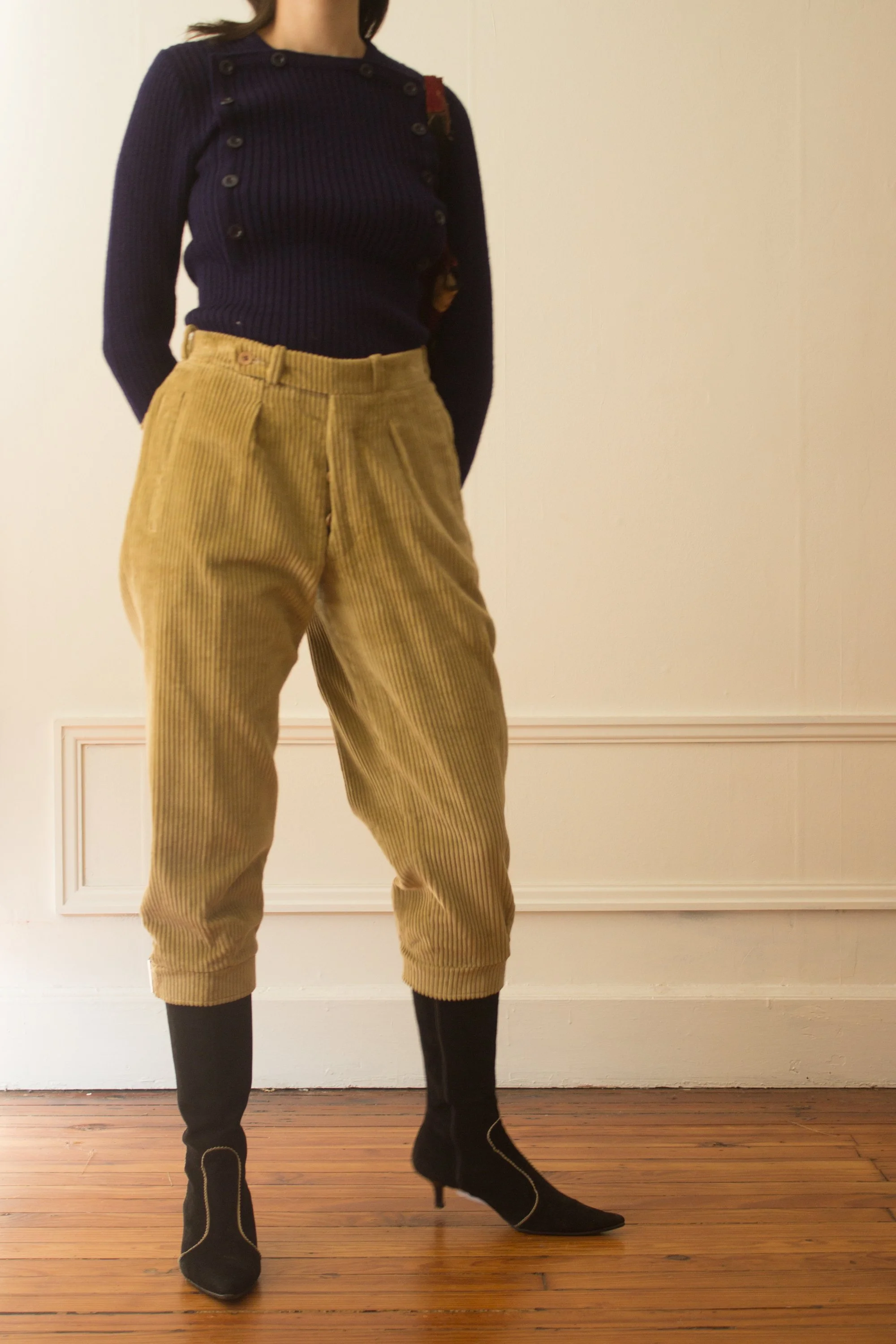 1970s Wide Wale Corduroy Knickers — Wayward Collection